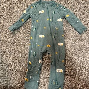 Kyte BABY Forest Green Kids One Piece